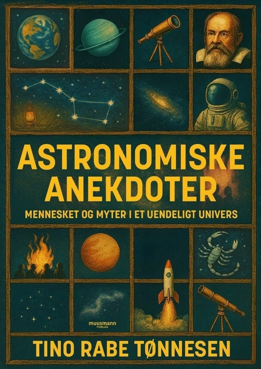 Forsiden af bogen Astronomiske Anekdoter
